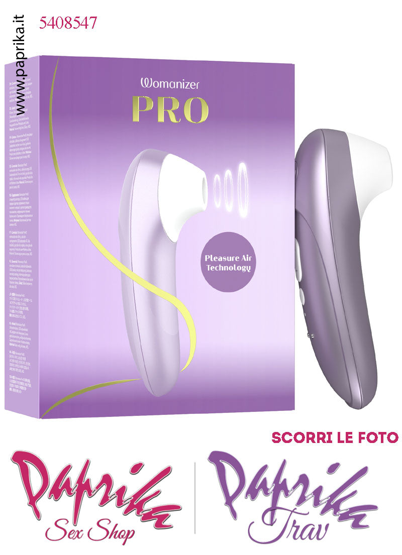 Succhia Clitoride Stimolatore Clitorideo 11 Velocità Womanizer Pro Viola