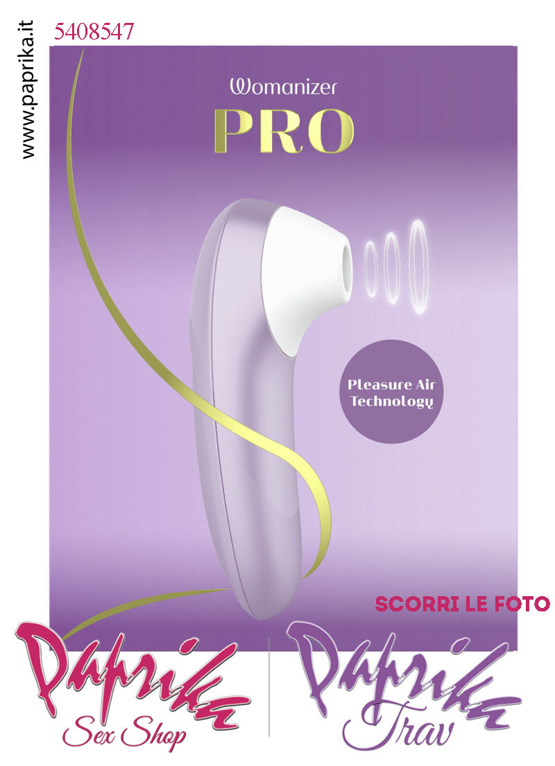 Succhia Clitoride Stimolatore Clitorideo 11 Velocità Womanizer Pro Viola