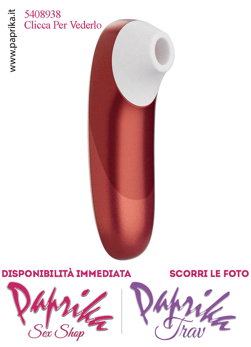 Succhia Clitoride Stimolatore Clitorideo 11 Velocità Womanizer Pro Rosso