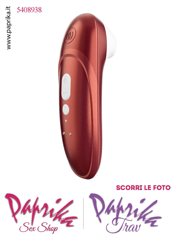 Succhia Clitoride Stimolatore Clitorideo 11 Velocità Womanizer Pro Rosso