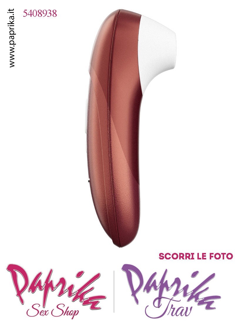 Succhia Clitoride Stimolatore Clitorideo 11 Velocità Womanizer Pro Rosso