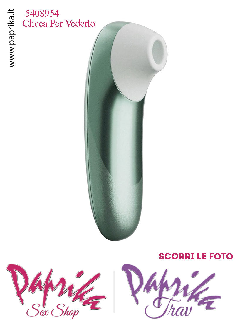 Succhia Clitoride Stimolatore Clitorideo 11 Velocità Womanizer Pro Turchese