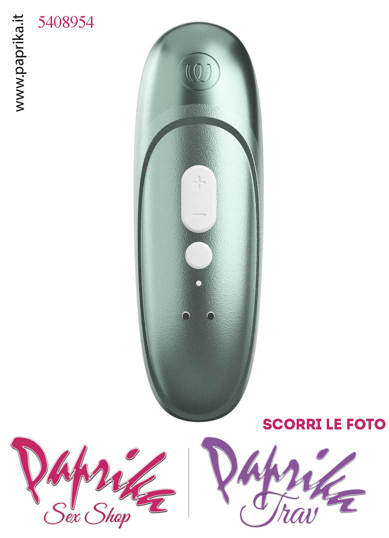 Succhia Clitoride Stimolatore Clitorideo 11 Velocità Womanizer Pro Turchese