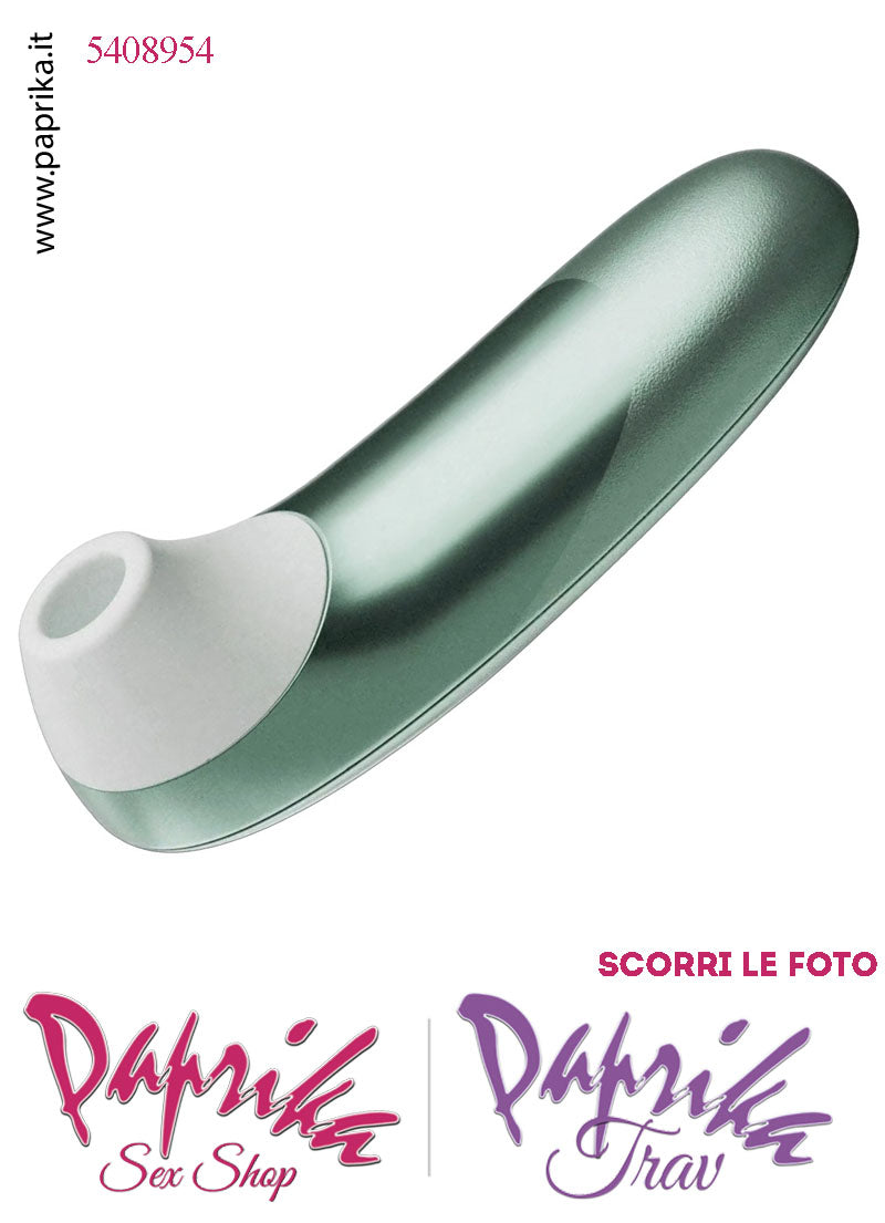 Succhia Clitoride Stimolatore Clitorideo 11 Velocità Womanizer Pro Turchese