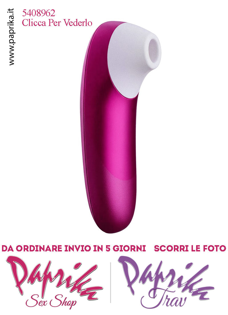 Succhia Clitoride Stimolatore Clitorideo 11 Velocità Womanizer Pro Rosa
