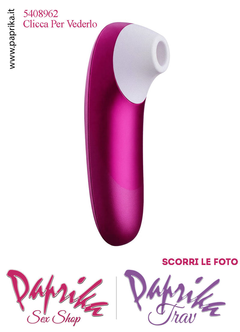Succhia Clitoride Stimolatore Clitorideo 11 Velocità Womanizer Pro Rosa