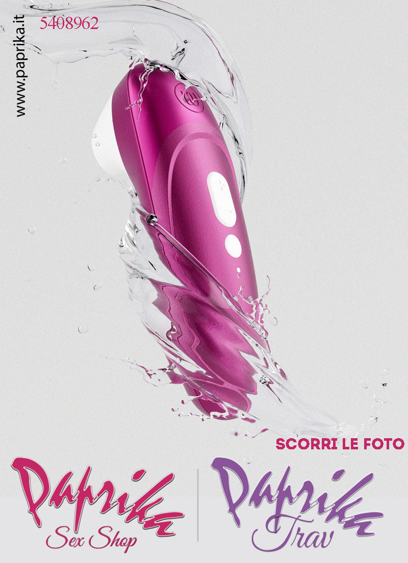 Succhia Clitoride Stimolatore Clitorideo 11 Velocità Womanizer Pro Rosa