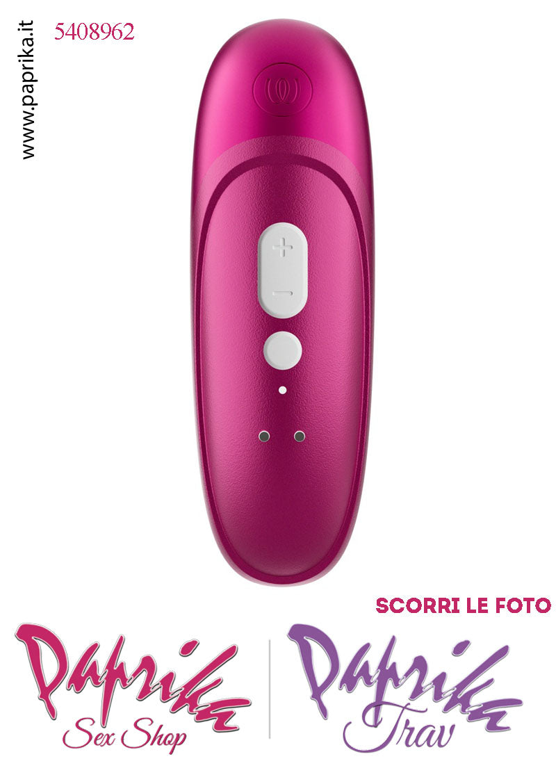 Succhia Clitoride Stimolatore Clitorideo 11 Velocità Womanizer Pro Rosa