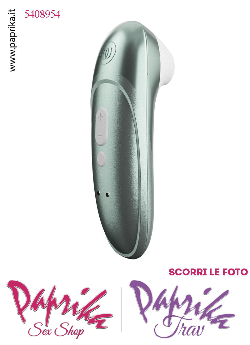 Succhia Clitoride Stimolatore Clitorideo 11 Velocità Womanizer Pro Turchese