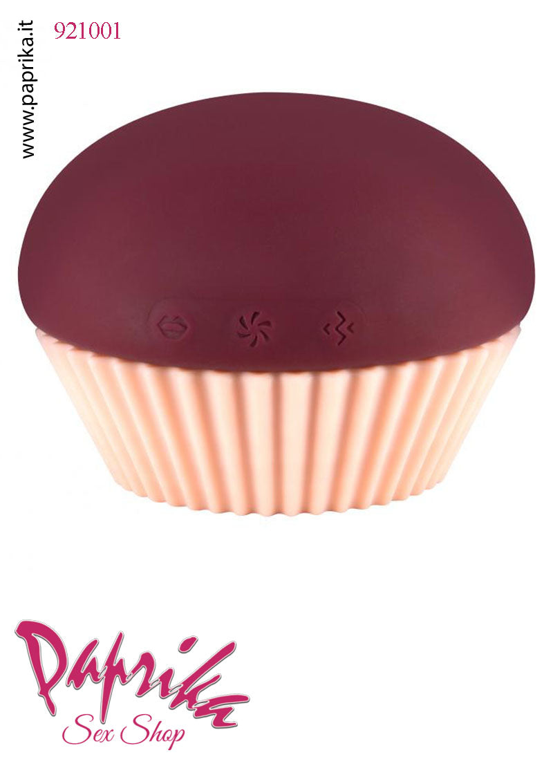 Succhia Clitoride & Vibrazione CupCake 10 Velocità Silicone