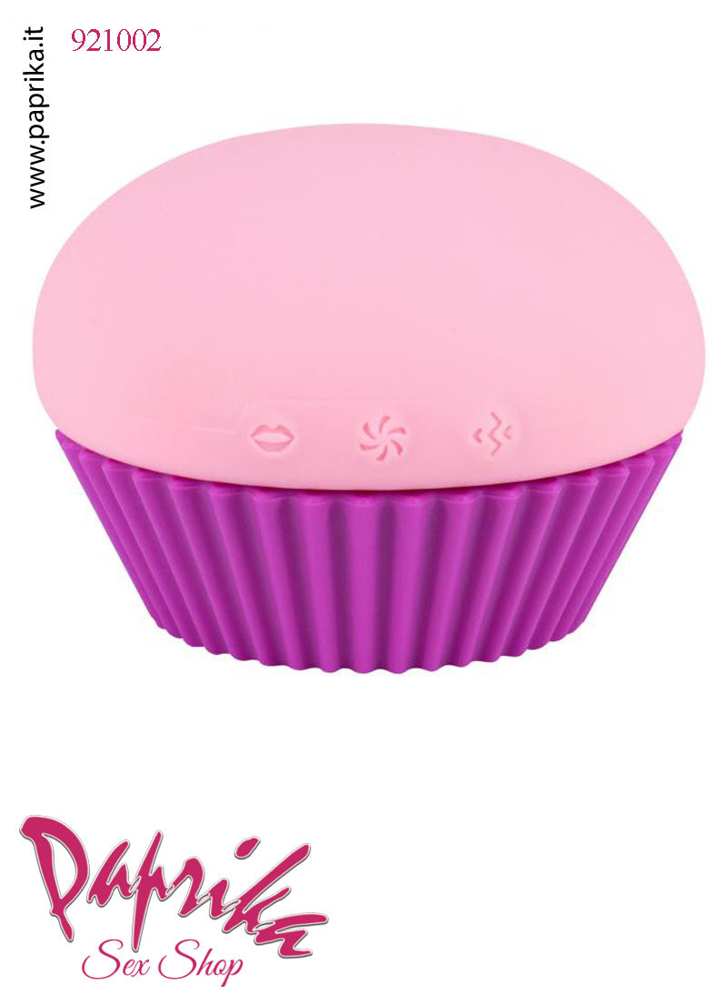 Succhia Clitoride & Vibrazione CupCake 10 Velocità Silicone