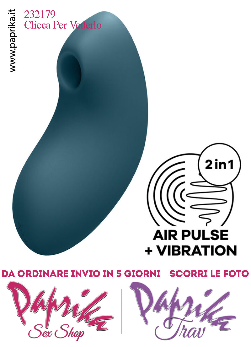 Succhia Clitoride & Vibrazione Vulva Lover 2 Silicone 11 + 10 Velocità