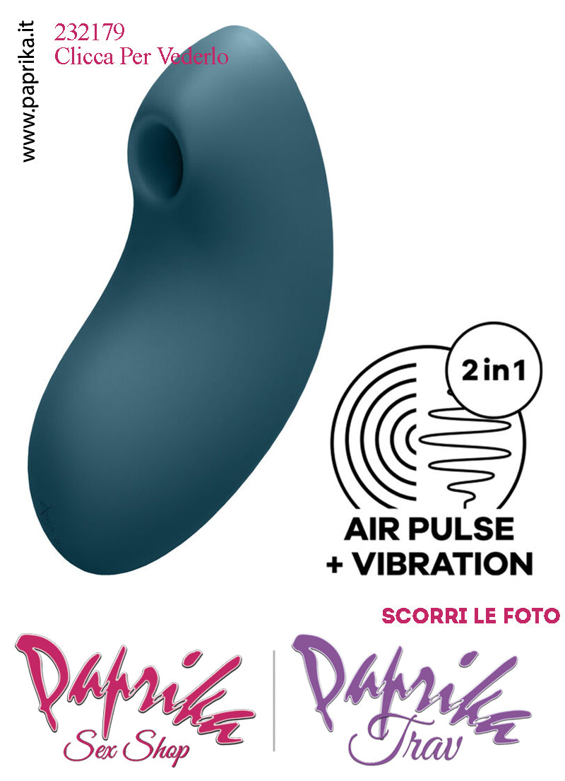 Succhia Clitoride & Vibrazione Vulva Lover 2 Silicone 11 + 10 Velocità