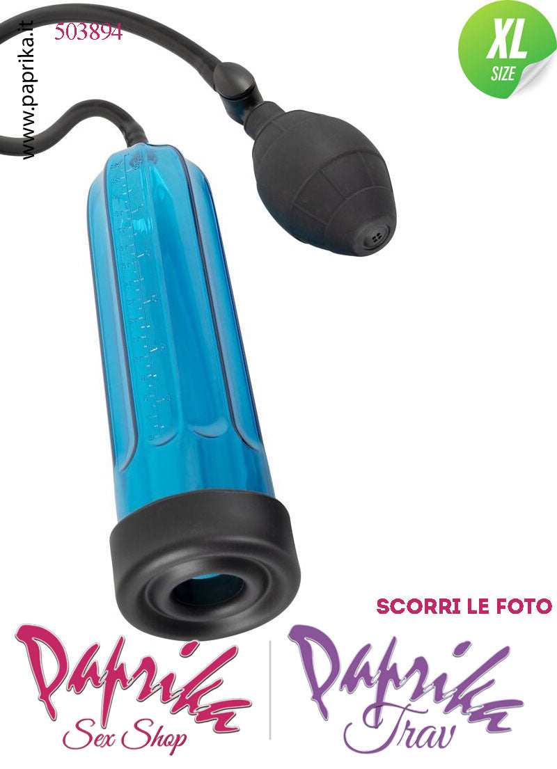 Sviluppatore Maschile Miglioramento Erezione Super Efficace ExtraLarge Azzurro