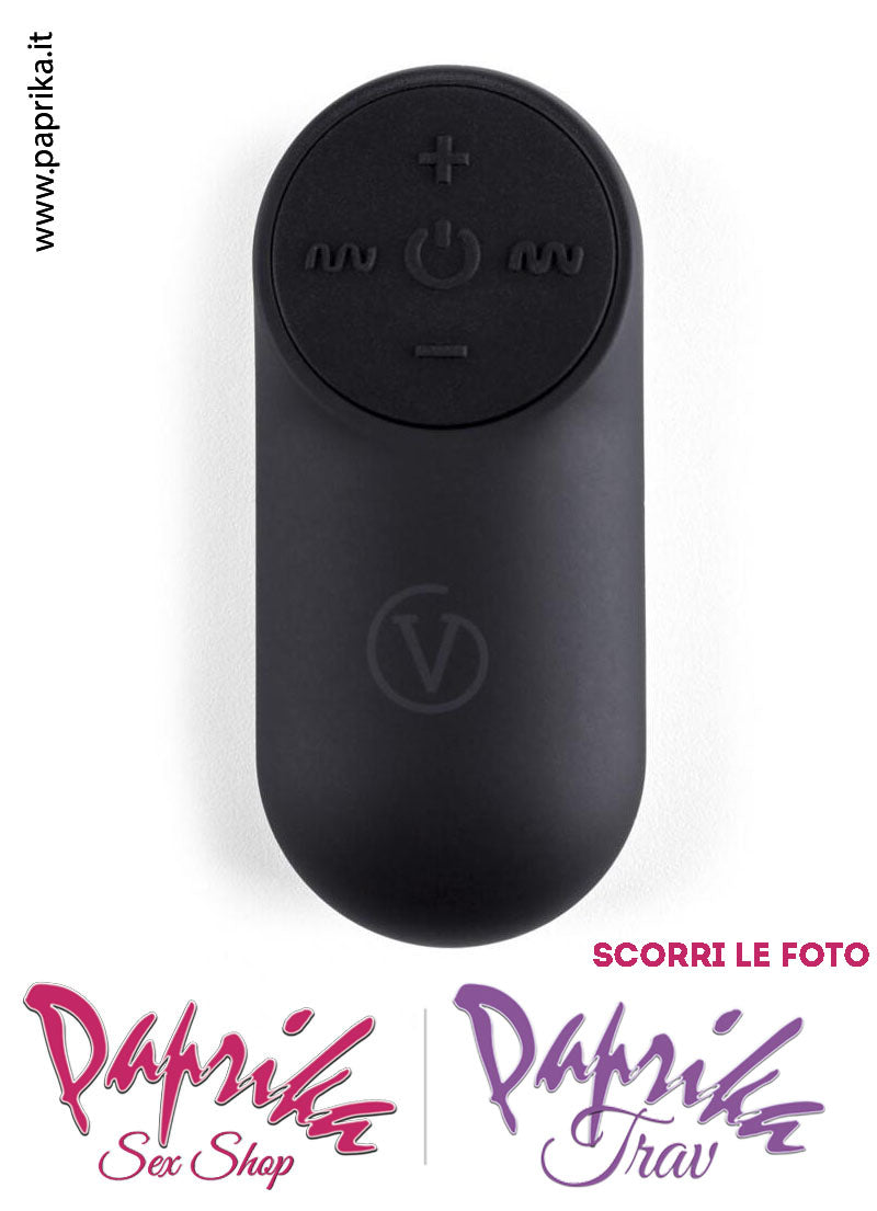 Ovulo Vibrante Rosa Silicone Vaginale Ø 36 Telecomando 28 Funzioni