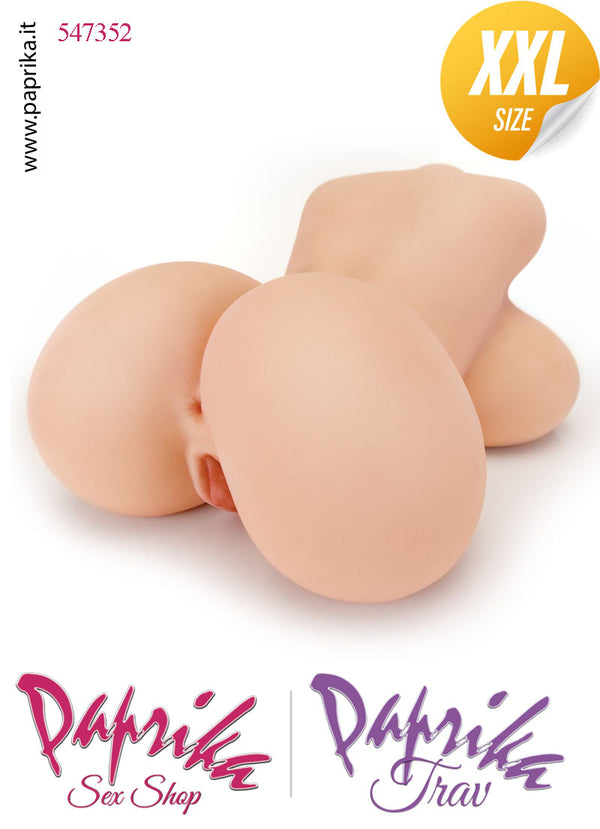Busto Torso Masturbatore Vagina Ano Seno Grande 39 cm Non Vibrante
