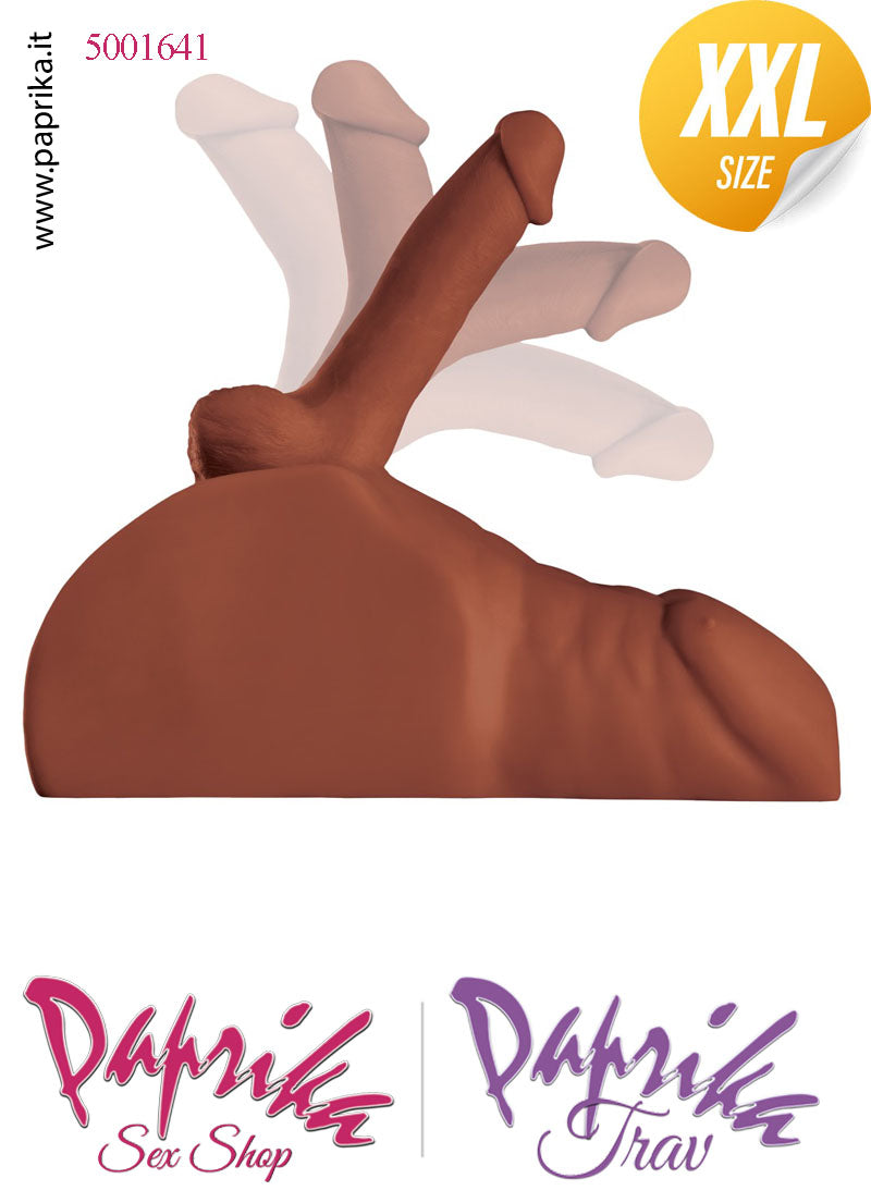 Busto Masturbatore Maschile Unisex Pene Flessibile Ano 33 cm Non Vibrante