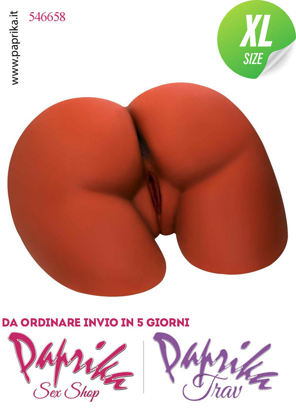 Masturbatore Realistico Sedere Vagina Ano 35 cm Non Vibrante