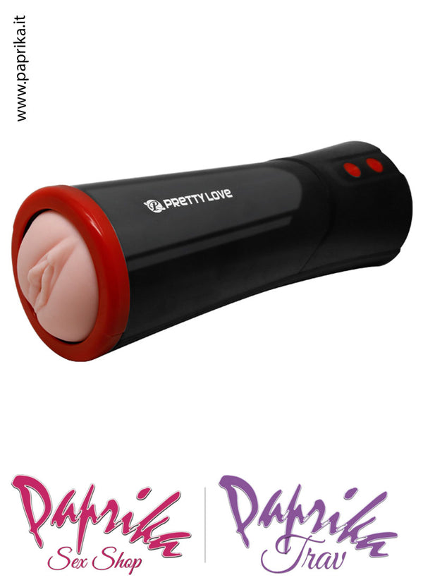 Vagina Masturbatore Maschile Tubo Su e Giù Strocker 25 cm Pile