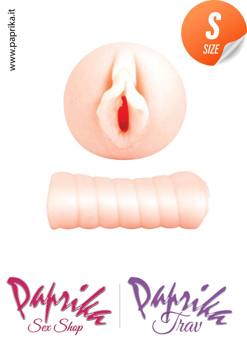 Vagina Masturbatore Uomo Morbidissima Non Vibrante Sagomata 11 cm