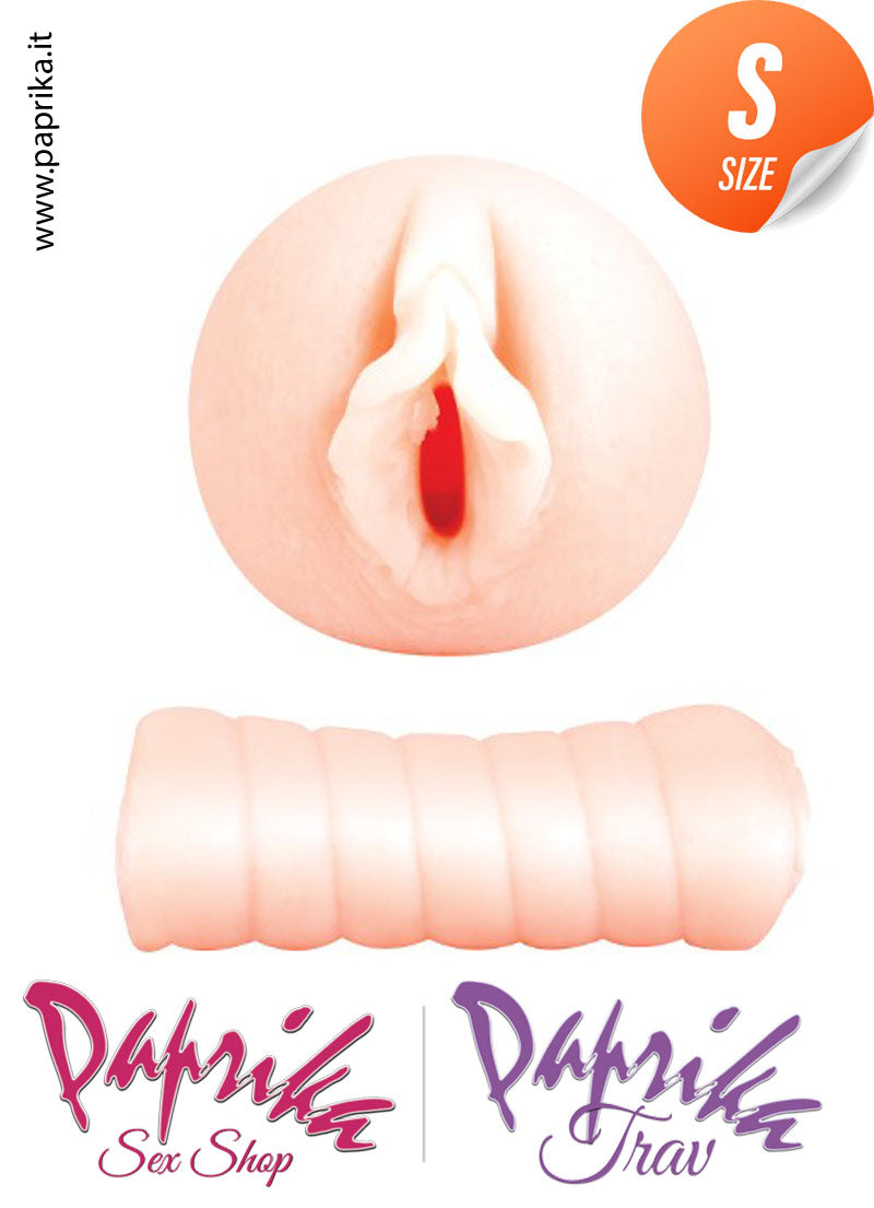 Vagina Masturbatore Uomo Morbidissima Non Vibrante Sagomata 11 cm