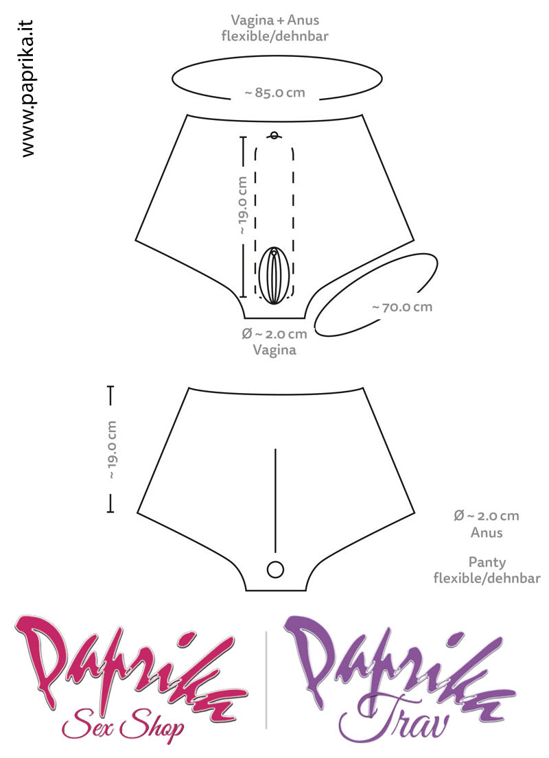 Vagina Trav Indossabile Penetrabile Silicone Ultra Realistico