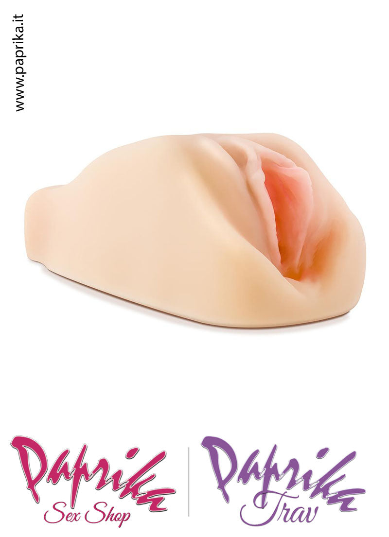 Vagina Masturbatore Vibrante Strocker Rettangolare 18 cm Pile