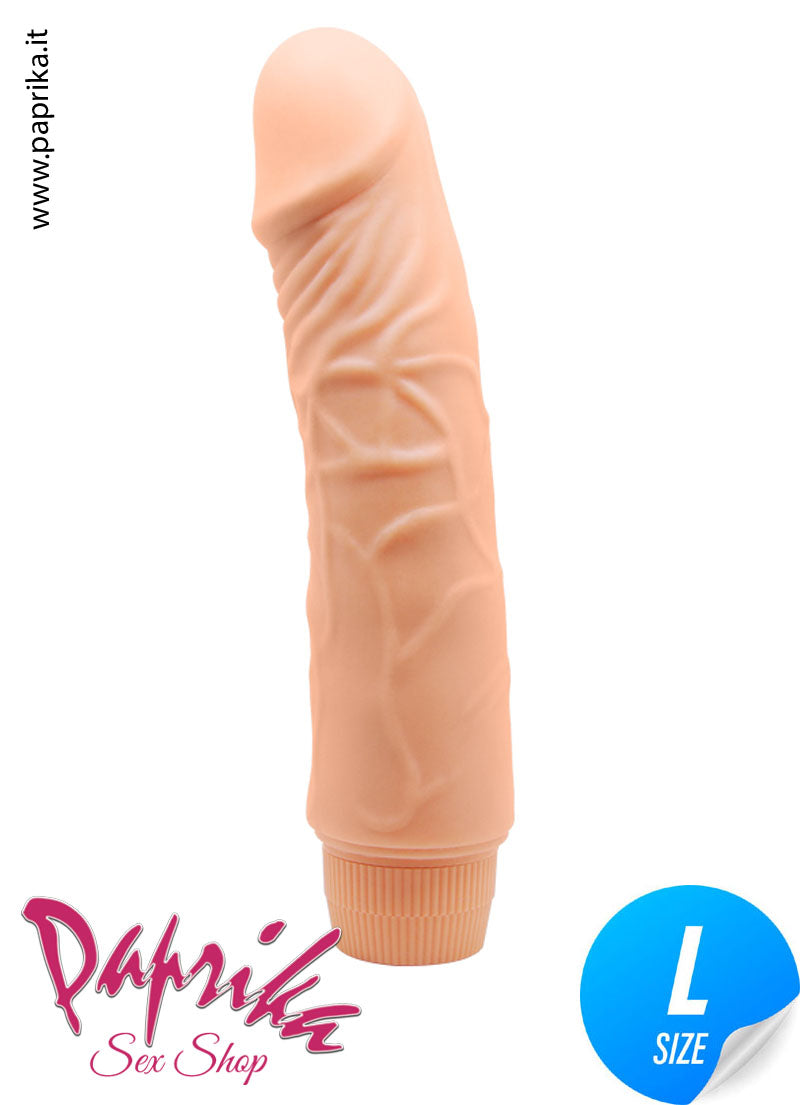 Vibratore Anatomico Unisex 16 cm Ø 43 Velocità Regolabili 2 Pile