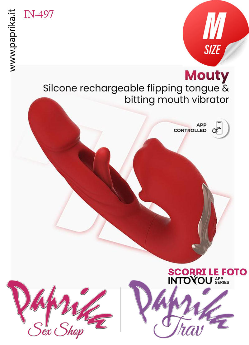 Vibratore Punto G Tocco Interno Stimolatore Clitoride Lingua App Control