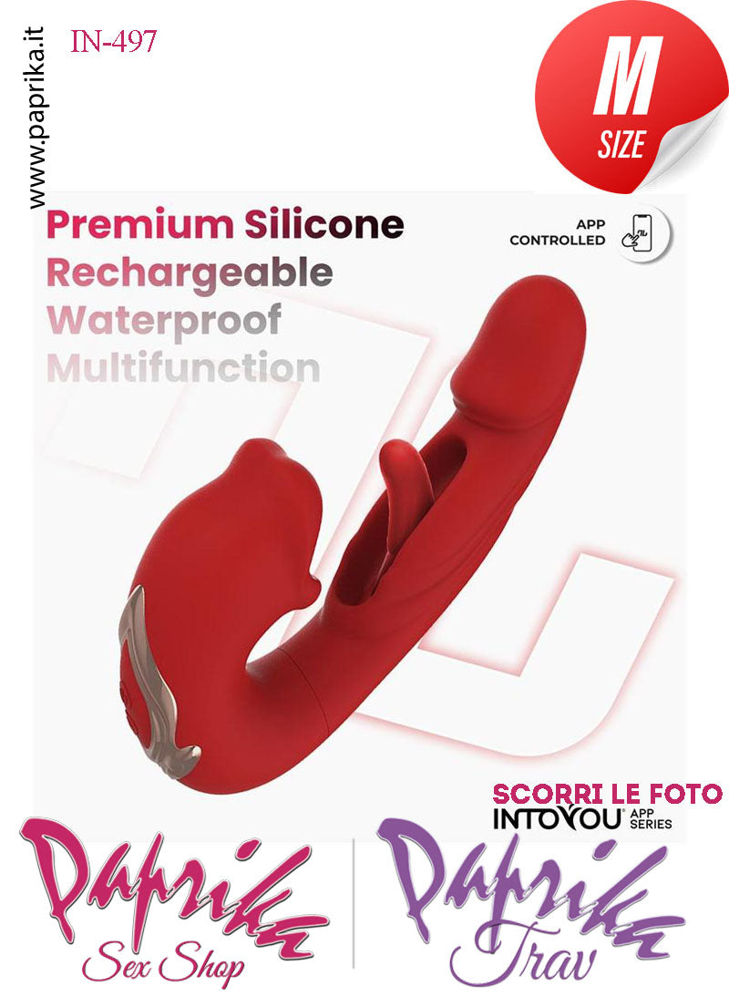 Vibratore Punto G Tocco Interno Stimolatore Clitoride Lingua App Control