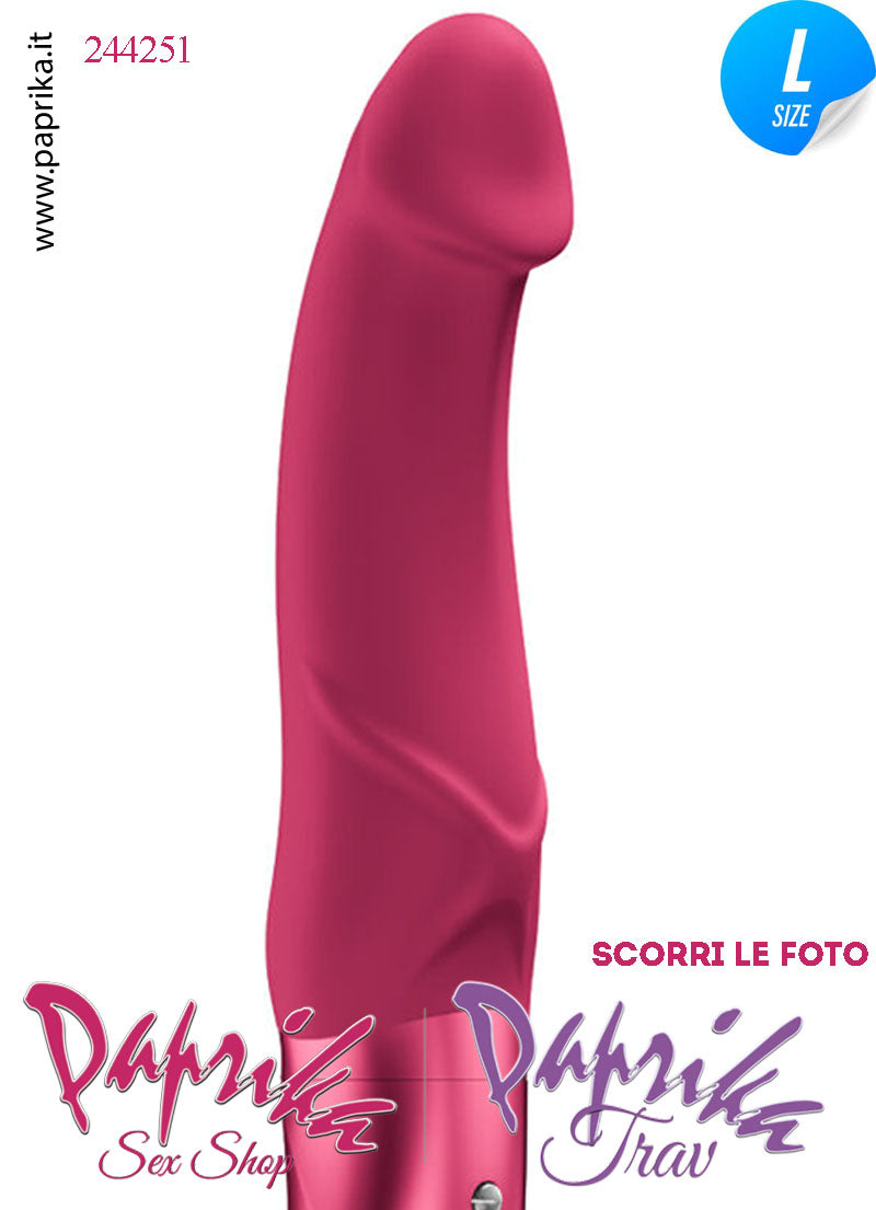 Vibratore Design Punto G  Silicone Unisex Venature 10 Velocità 16 cm Ø 40 Pile