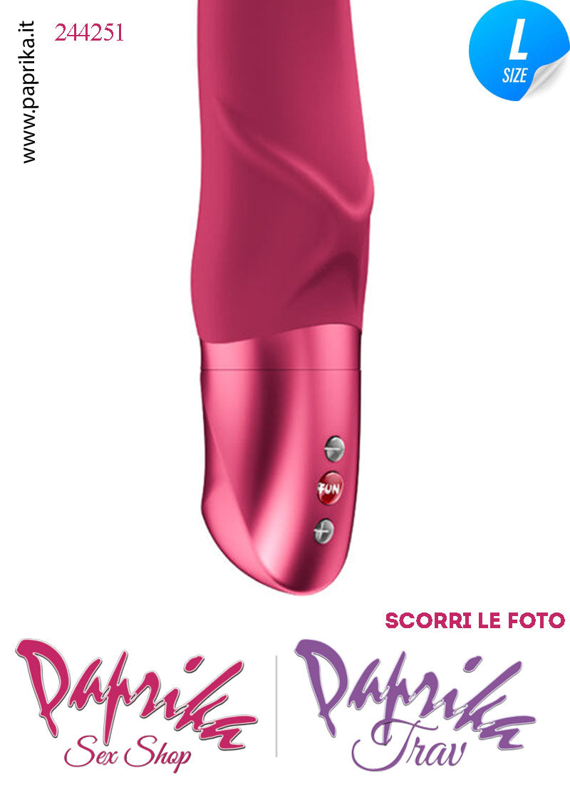 Vibratore Design Punto G  Silicone Unisex Venature 10 Velocità 16 cm Ø 40 Pile
