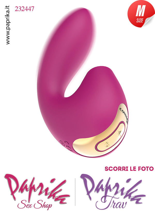 Vibratore Punto G Stimolatore Succhia Clitoride 5 +10 Velocità Silicone Ø 33