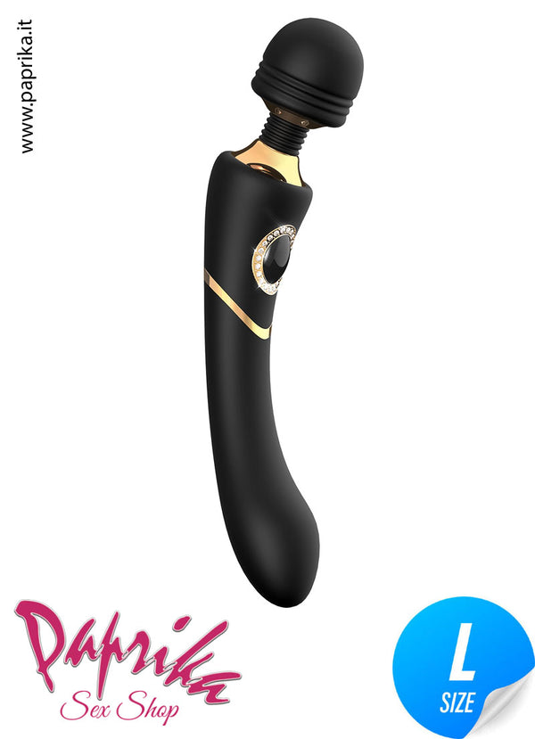 Vibratore & Magic Wand 24 cm Inseribile Ø 38 Silicone 10 Velocità