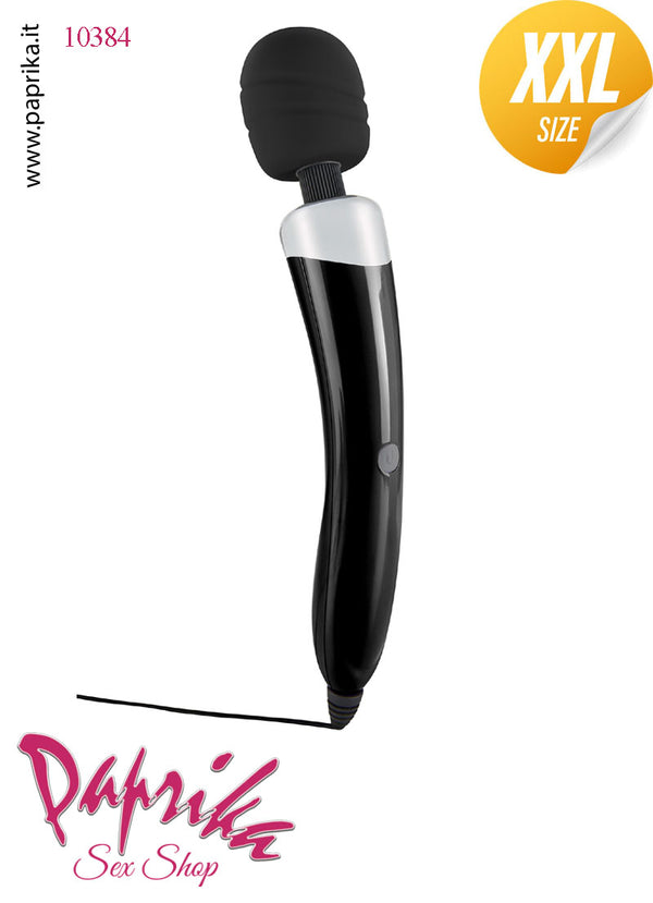 Magic Wand Vibrante 5 Velocità Piegata Silicone Testa Flessibile 220 Volt