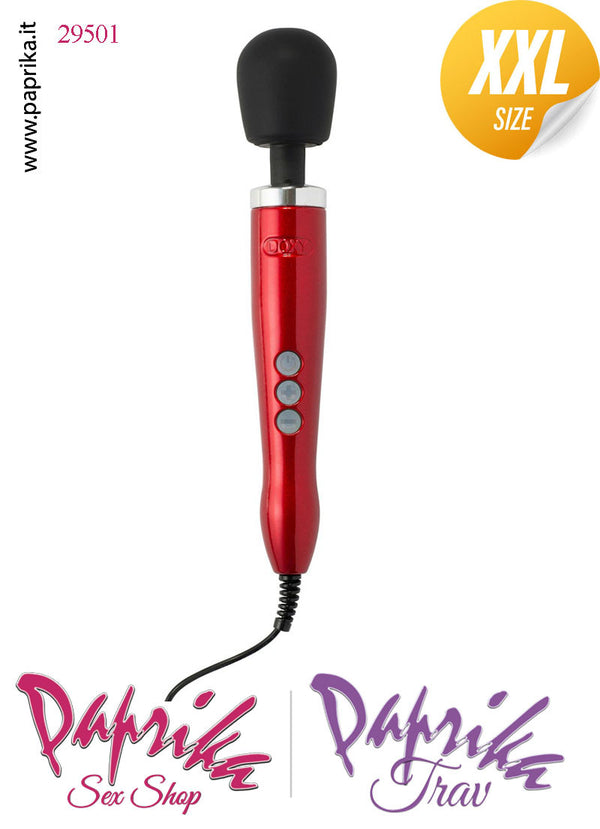 Magic Wand Stimolatore Clitoride Potente Titanio 220 Volt Cavo Ø 60 Silicone