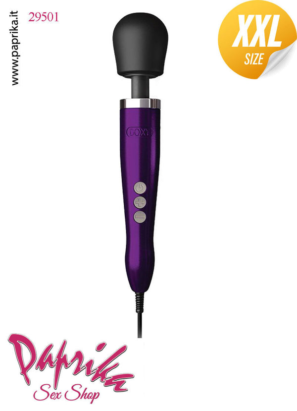 Magic Wand Stimolatore Clitoride Potente Titanio 220 Volt Cavo Ø 60 Silicone