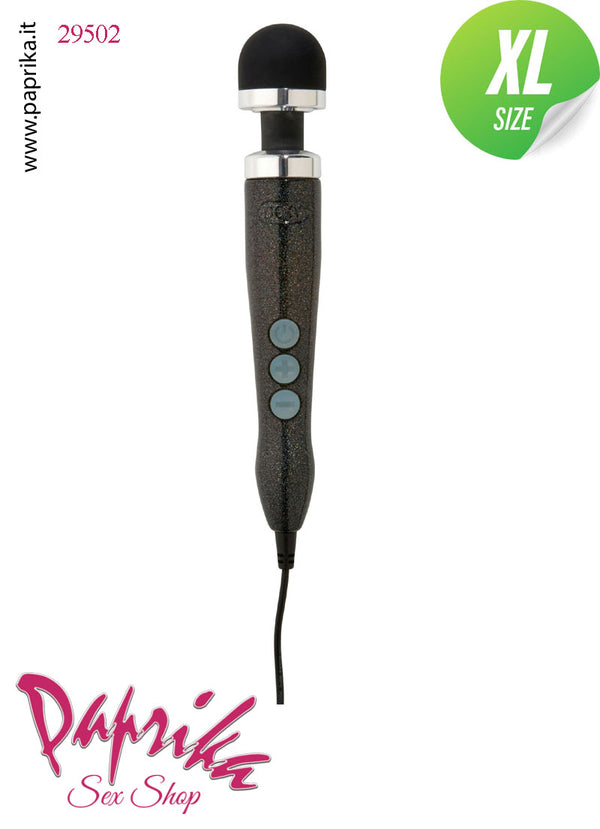 Magic Wand Stimolatore Clitoride Potente Alluminio 220 Volt Cavo Ø 45 Silicone