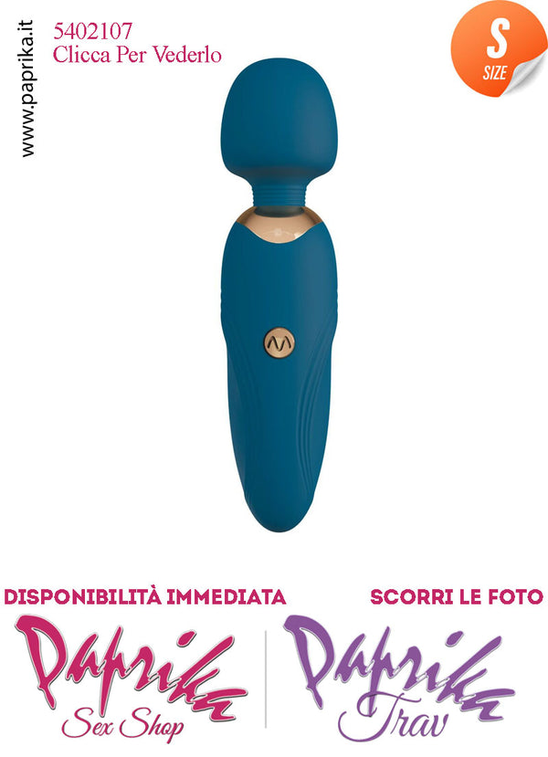 Magic Wand 15 cm Massaggiatore Potente 10 Velocità Testa Flessibile Ø 35