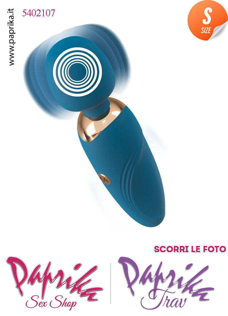 Magic Wand 15 cm Massaggiatore Potente 10 Velocità Testa Flessibile Ø 35