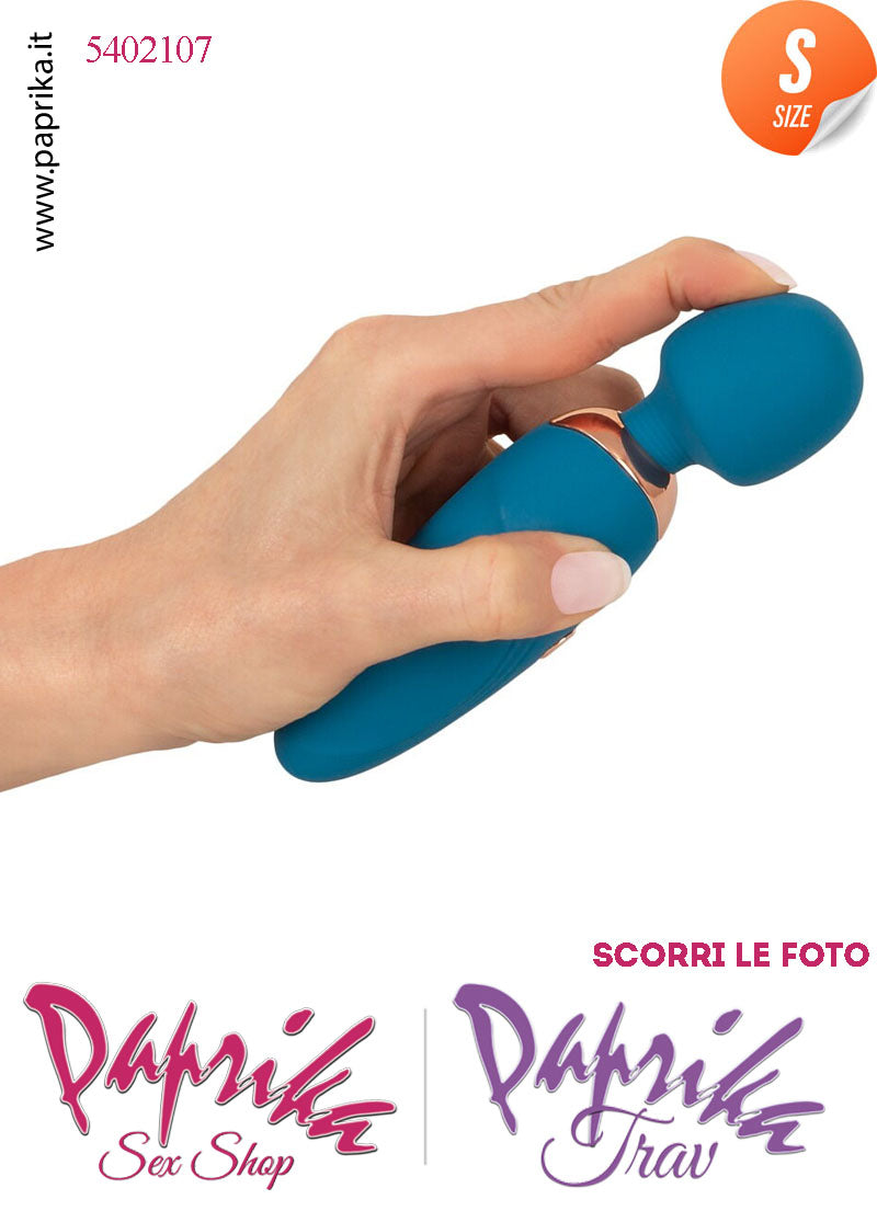 Magic Wand 15 cm Massaggiatore Potente 10 Velocità Testa Flessibile Ø 35