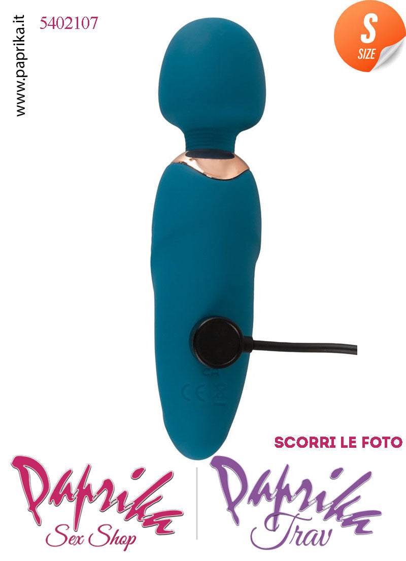 Magic Wand 15 cm Massaggiatore Potente 10 Velocità Testa Flessibile Ø 35