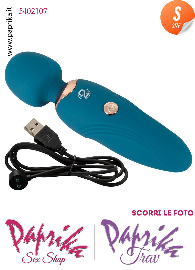 Magic Wand 15 cm Massaggiatore Potente 10 Velocità Testa Flessibile Ø 35