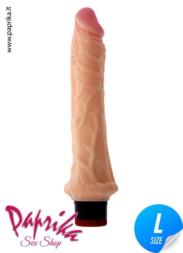 Vibratore Unisex Anatomico 21 cm Ø 45 Velocità Regolabili 2 Pile