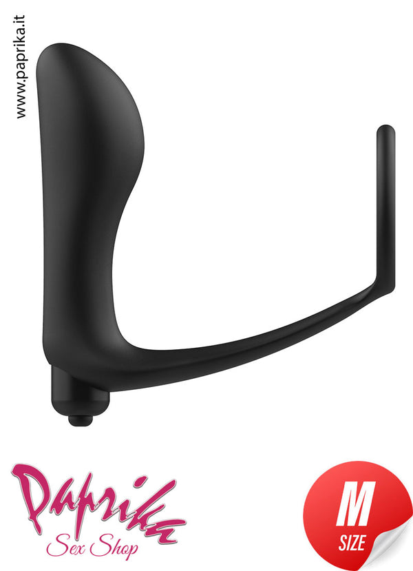 Vibratore Prostatico Anello 9 cm Ø 34 Silicone 10 Velocità