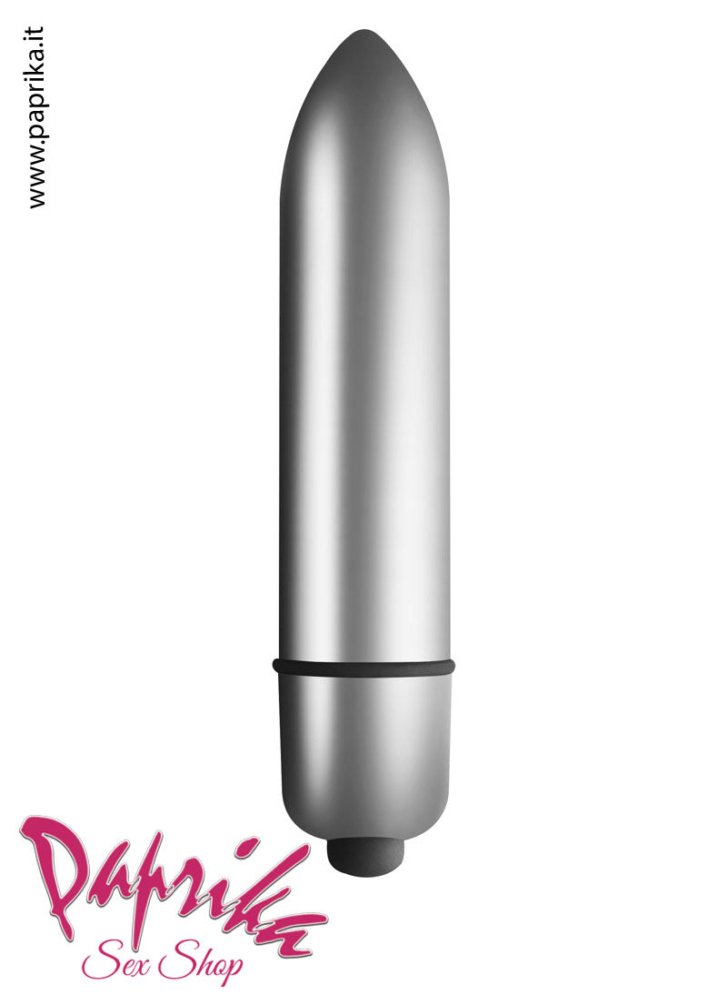Vibratore Prostatico 2 Anelli 9 cm Ø 40 Silicone 10 Velocità Pile