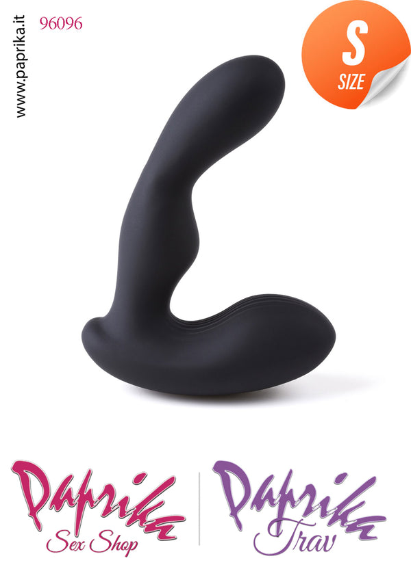 Vibratore Stimolatore Prostatico Oscillazione Telecomandato Silicone 11 cm Ø 28