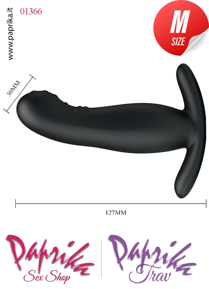 Vibratore Stimolatore Prostatico Silicone Tickling Perle 7 Velocità