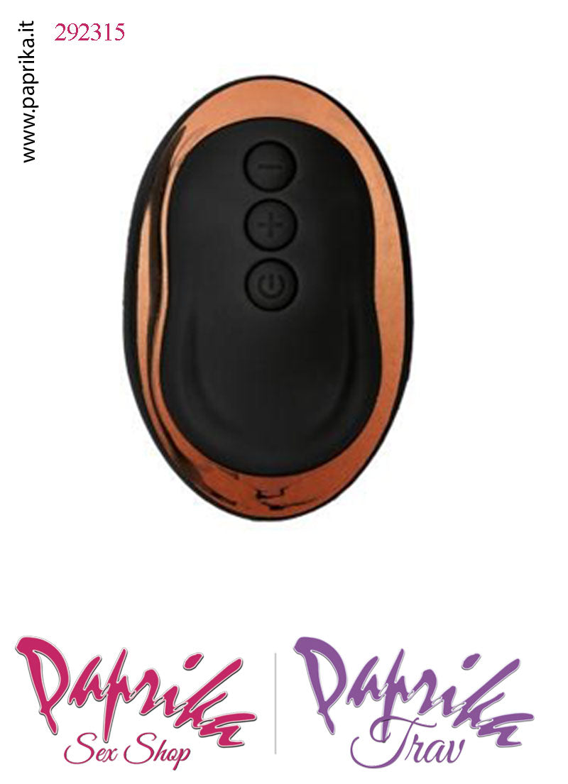 Vibratore Prostatico 11 cm Ø 32 Telecomandato 10 Velocità Silicone