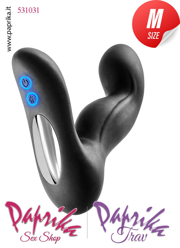 Vibratore Prostatico Tickler Interno & Tapping Perineo Telecomandato 12 cm Ø 34